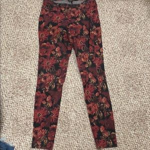 Floral jeggings